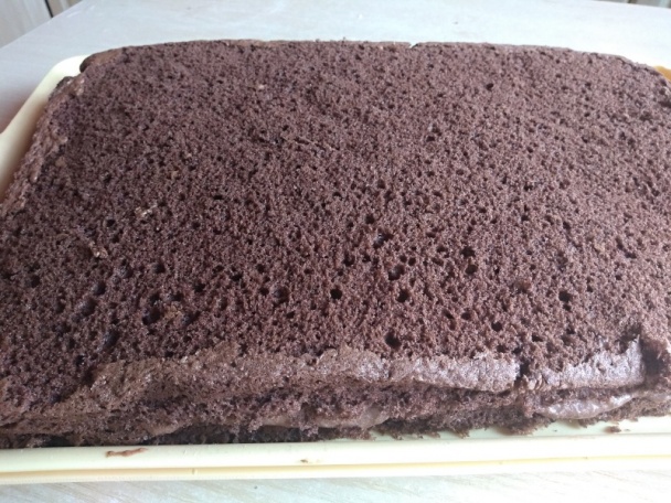 Čokoládové rezy so šľahačkou (fotorecept) - obrázok 8