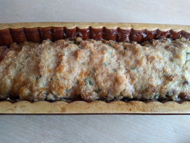 Fašírka s medvedím cesnakom pečená vcelku (fotorecept) - obrázok 9
