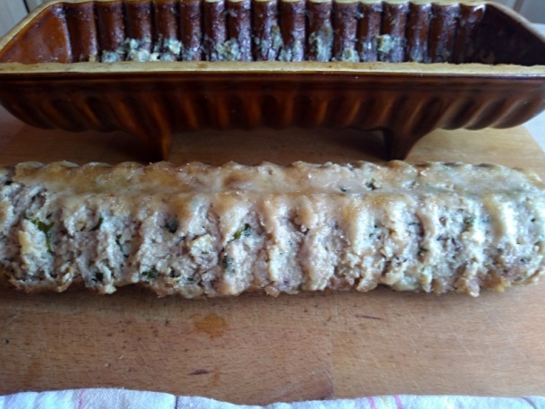 Fašírka s medvedím cesnakom pečená vcelku (fotorecept) - obrázok 10