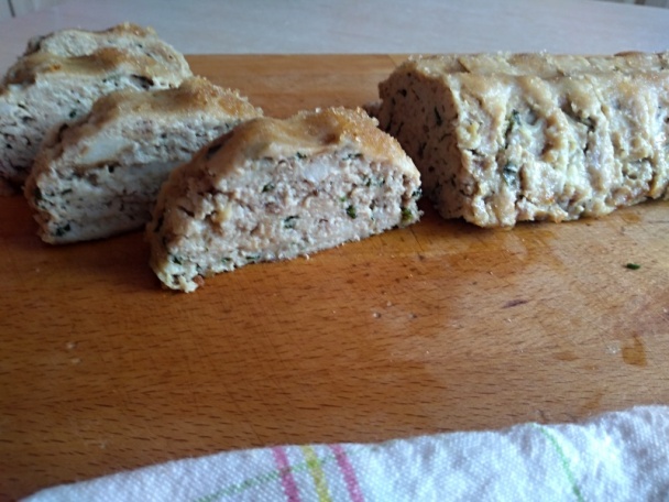 Fašírka s medvedím cesnakom pečená vcelku (fotorecept) - obrázok 11