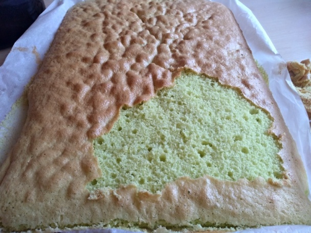 Pistáciové kivi rezy so šľahačkou (fotorecept) - obrázok 4