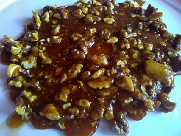 Karamelové rezy s orechmi (fotorecept) - obrázok 6