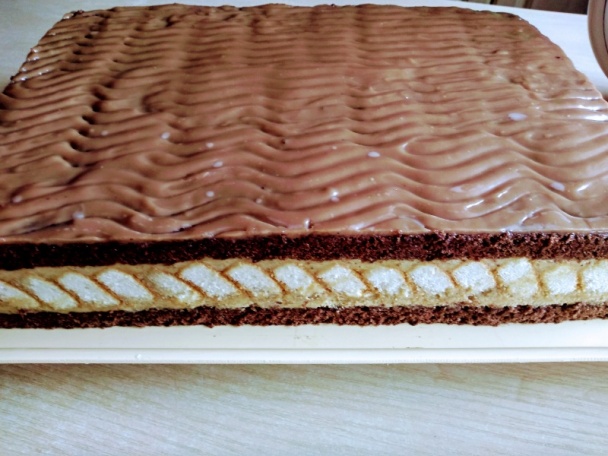 Cappuccinové rezy s piškótami (fotorecept) - obrázok 10