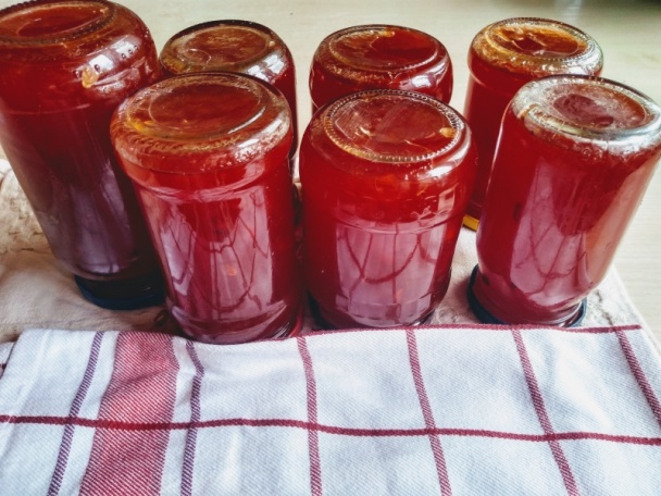 Lekvár z červeného melóna (fotorecept) - obrázok 5