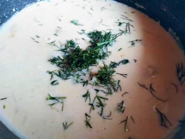 Kyslá cuketová polievka s klobásovými guľkami (fotorecept) - obrázok 11