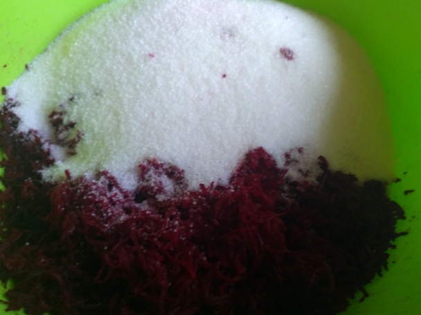 Cviklový lekvár s hruškovicou a škoricovým cukrom (fotorecept) - obrázok 3