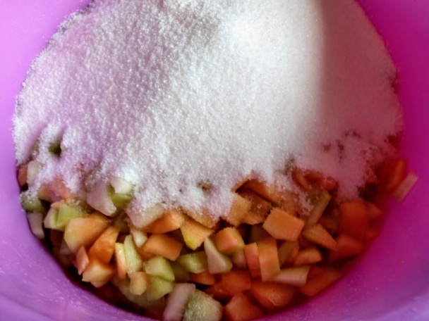 Lekvár zo žltého melóna s likérom zo žltého melóna a vanilkou (fotorecept) - obrázok 4