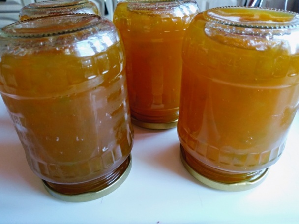 Lekvár zo žltého melóna s likérom zo žltého melóna a vanilkou (fotorecept) - obrázok 7