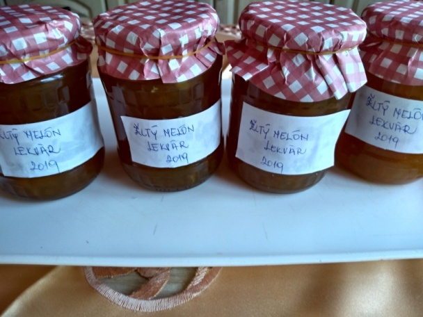 Lekvár zo žltého melóna s likérom zo žltého melóna a vanilkou (fotorecept) - obrázok 9