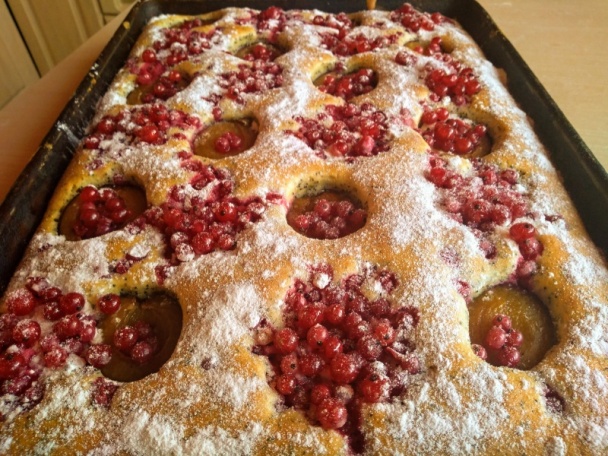 Maková bublanina so slivkami a ríbezľami (fotorecept) - obrázok 3