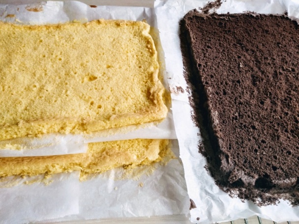 Obyčajné piškótové rezy s cviklovým lekvárom (fotorecept) - obrázok 4