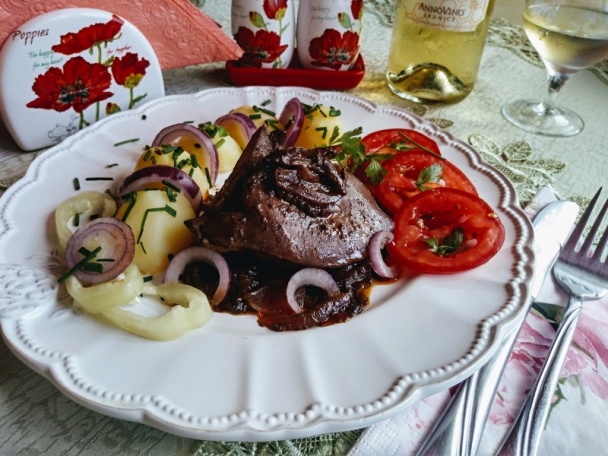 Morčacia pečeň na marhuľovo-medovom víne (fotorecept) - obrázok 9