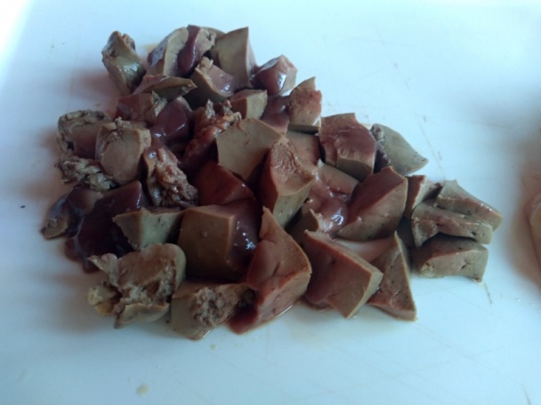 Morčacou pečeňou plnené kuracie stehno so zeleninou (fotorecept) - obrázok 3