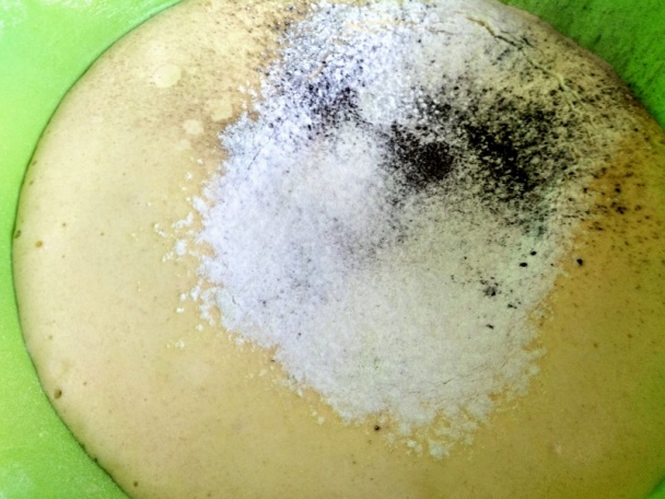 Kakaovo-makové rezy s krupicovým krémom (fotorecept) - obrázok 2