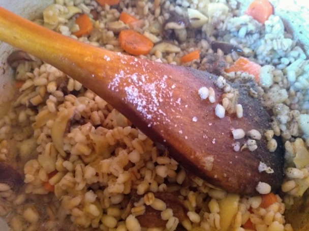 Masliakovo-krúpové rizoto s bielym vínom (fotorecept) - obrázok 7