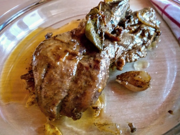 Pečená krkovička z daniela s brusnicou omáčkou (fotorecept) - obrázok 3