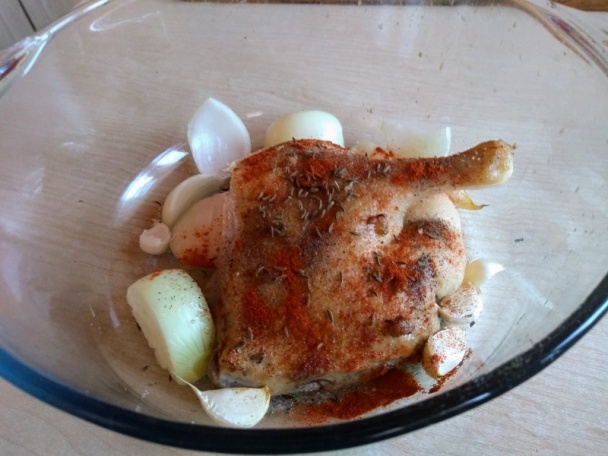 Pečené kačacie stehno s karamelizovaným pomarančom so saturejkou (fotorecept) - obrázok 5