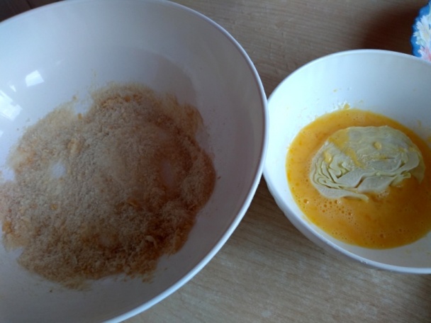 Vyprážané kapustové plátky (fotorecept) - obrázok 2