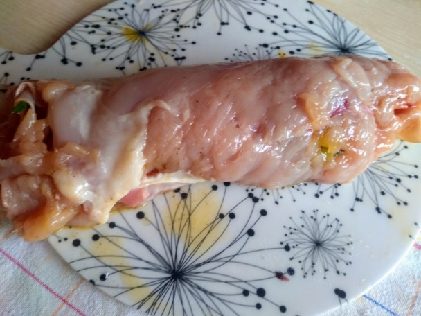 Rolované pečené morčacie prsia plnené šunkou (fotorecept) - obrázok 9