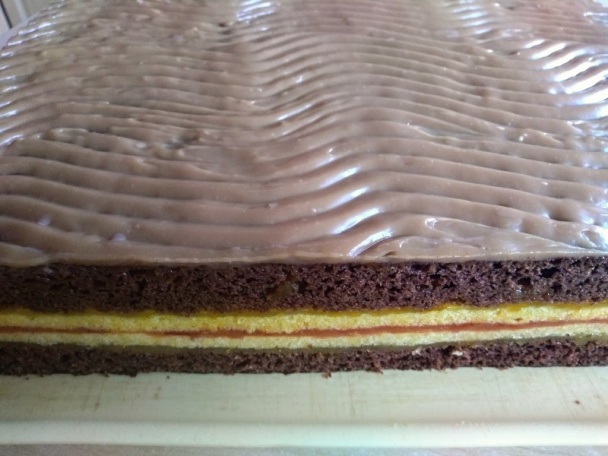 Punčový perník s lekvármi z červeného a žltého melóna (fotorecept) - obrázok 12