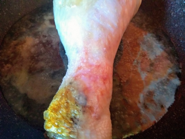 Morčacie stehno na víne s guľkami plnenými červenou kapustou (fotorecept) - obrázok 3