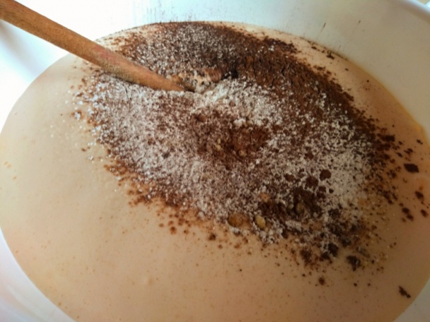 Kávovo-orechové rezy na oblátke (fotorecept) - obrázok 1