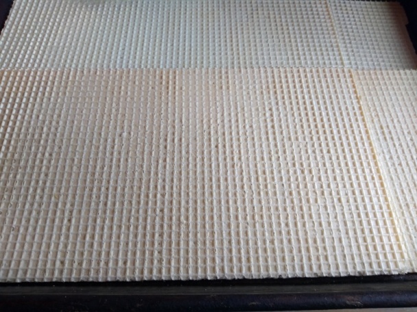 Kávovo-orechové rezy na oblátke (fotorecept) - obrázok 2