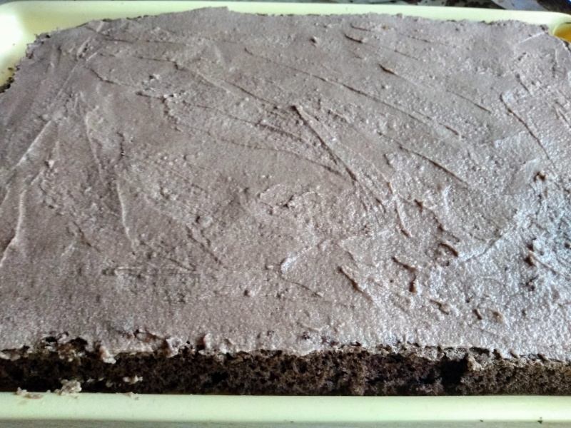 Vianočné čokoládové rezy s čučoriedkami (fotorecept) - obrázok 10