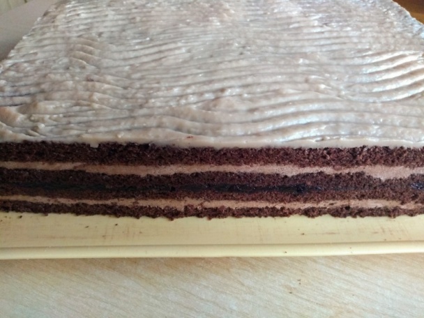 Vianočné čokoládové rezy s čučoriedkami (fotorecept) - obrázok 13