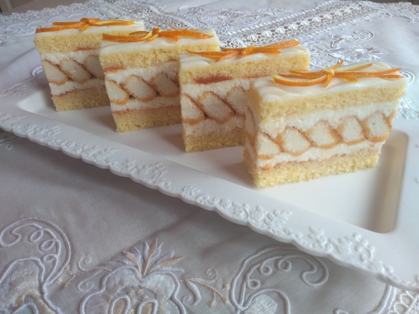 Tvarohovo-pomarančové rezy (fotorecept) - obrázok 16