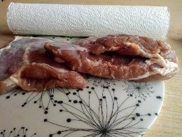 Bravčová podbrušina s hubovou plnkou so saturejkou (fotorecept) - obrázok 1