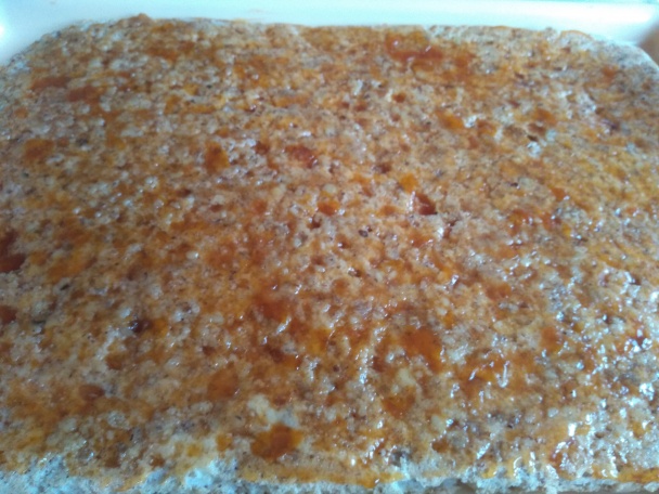 Orechovo-kakaové rezy so žĺtkovým krémom s griotkou (fotorecept) - obrázok 11