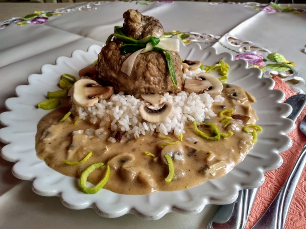 Plnený hovädzí mešec na šampiňónoch (fotorecept) - obrázok 20