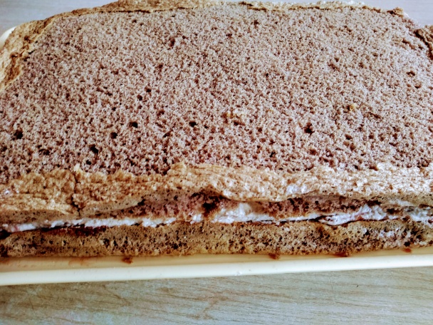 Škoricové rezy so želé piškótami v bielej čokoláde (fotorecept) - obrázok 11