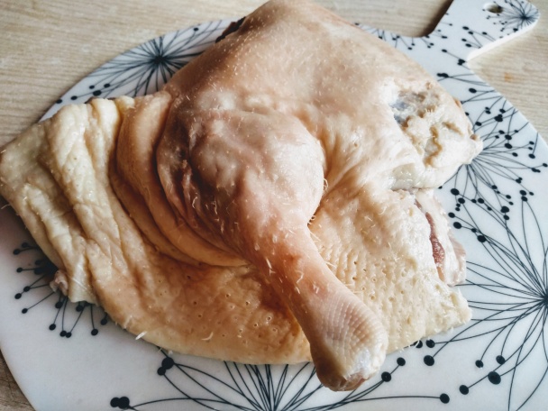 Kačacie stehno s karamelizovanými mandarínkami s griotkou (fotorecept) - obrázok 1