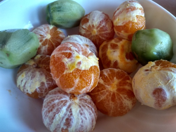 Mandarínkovo-kivi lekvár s čokoládovým likérom (fotorecept) - obrázok 1