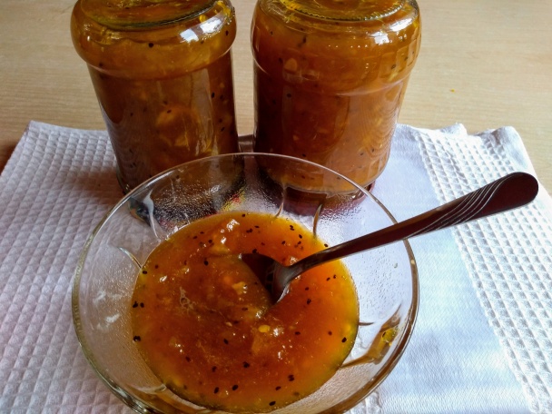 Mandarínkovo-kivi lekvár s čokoládovým likérom (fotorecept) - obrázok 8