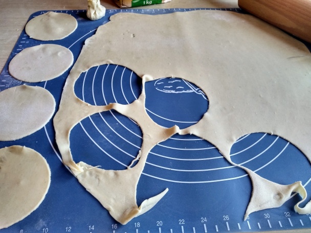 Orechové mešteky z domáceho lístkového cesta (fotorecept) - obrázok 5