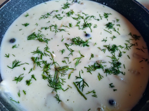 Hlivová smotanová polievka s chipsami (fotorecept) - obrázok 9