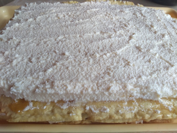 Citrónovo-tvarohové rezy s hruškovým lekvárom (fotorecept) - obrázok 12