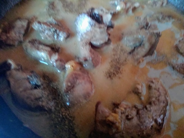 Bravčové srdce na cibuľke s horčicou (fotorecept) - obrázok 9