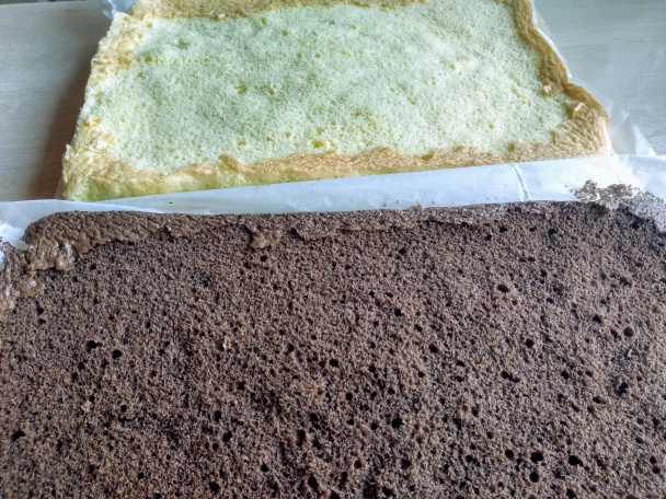 Piškótové rezy so smotanovým krémom (fotorecept) - obrázok 3