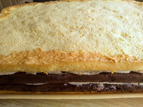 Piškótové rezy so smotanovým krémom (fotorecept) - obrázok 11