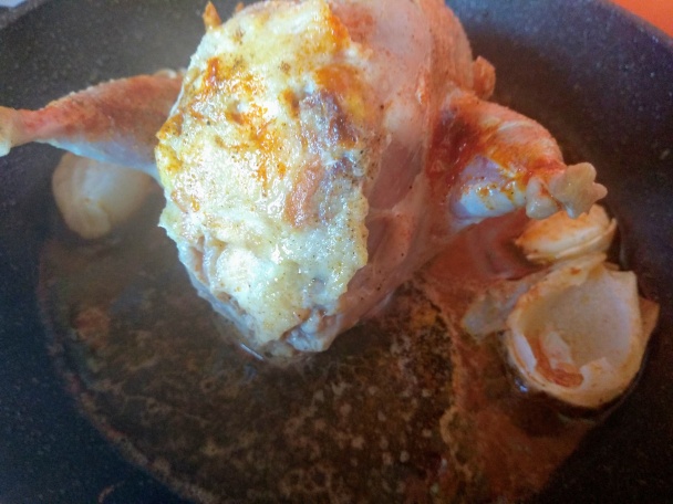 Opečená plnená prepelica s griotkou a karamelizovaným egrešom (fotorecept) - obrázok 5