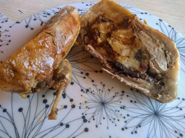 Opečená plnená prepelica s griotkou a karamelizovaným egrešom (fotorecept) - obrázok 8