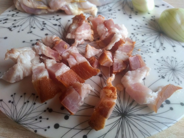 Pod kožou plnené pečené kuracie stehno s ríbezľovým prelivom (fotorecept) - obrázok 6