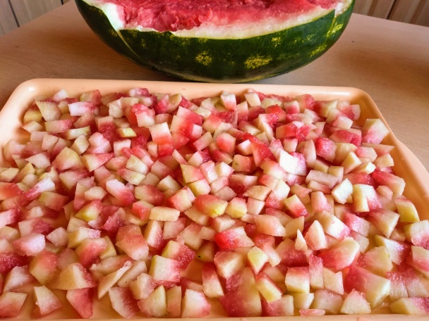 Kompót z kôry červeného melóna (fotorecept) - obrázok 2