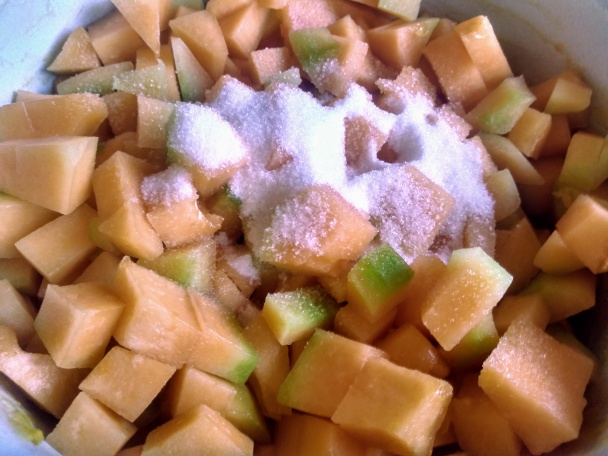 Rezy so žltým melónom (fotorecept) - obrázok 7