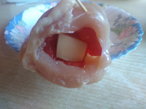 Kuracie prsia plnené plnenou kapiou (fotorecept) - obrázok 2