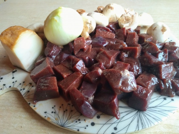 Pečienkový perkelt so šampiňónmi (fotorecept) - obrázok 3